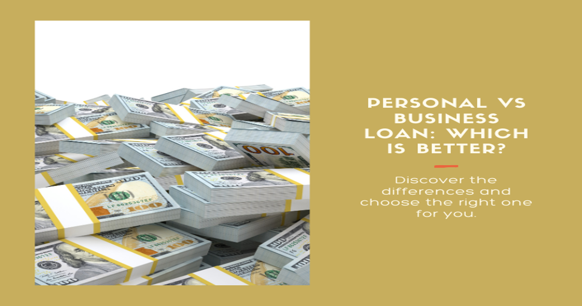 Personal Loan Singapore vs. Business Loan